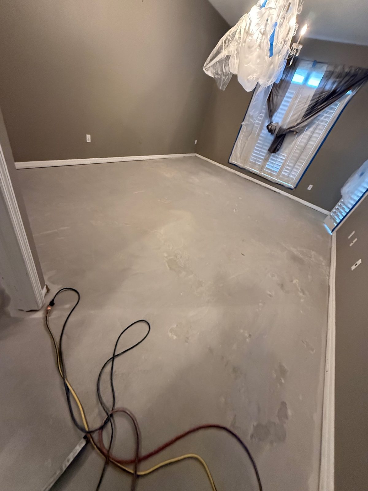 Completed Floor Prep — Floor Preparation by American Apex Construction