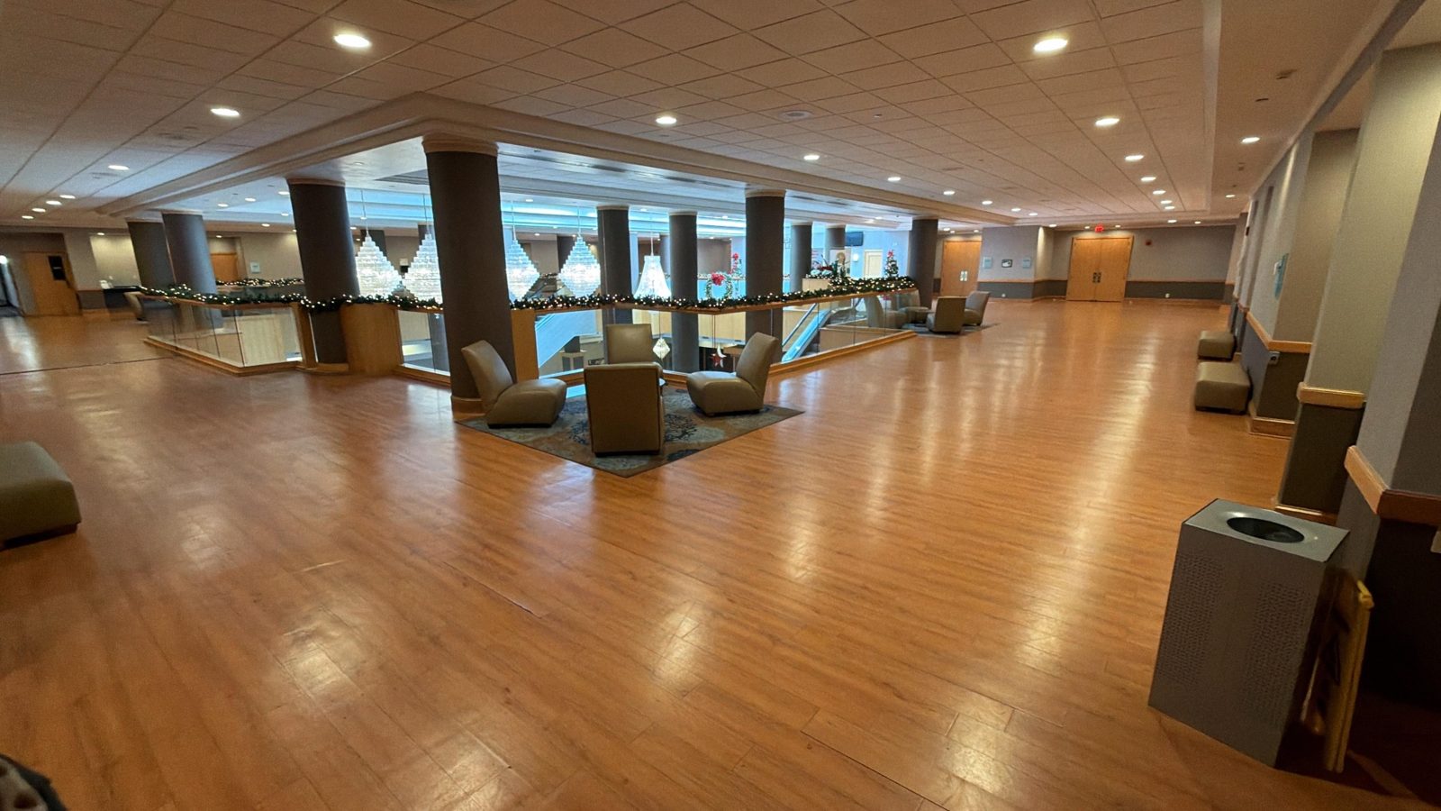 Commercial LVP Lobby — Vinyl Flooring by American Apex Construction