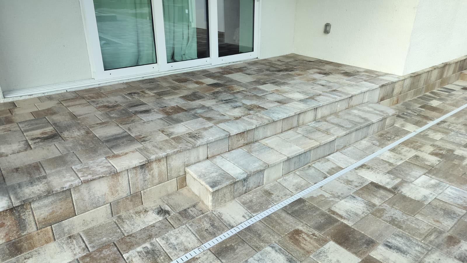 Paver Patio & Entry — Brick & Pavers by American Apex Construction