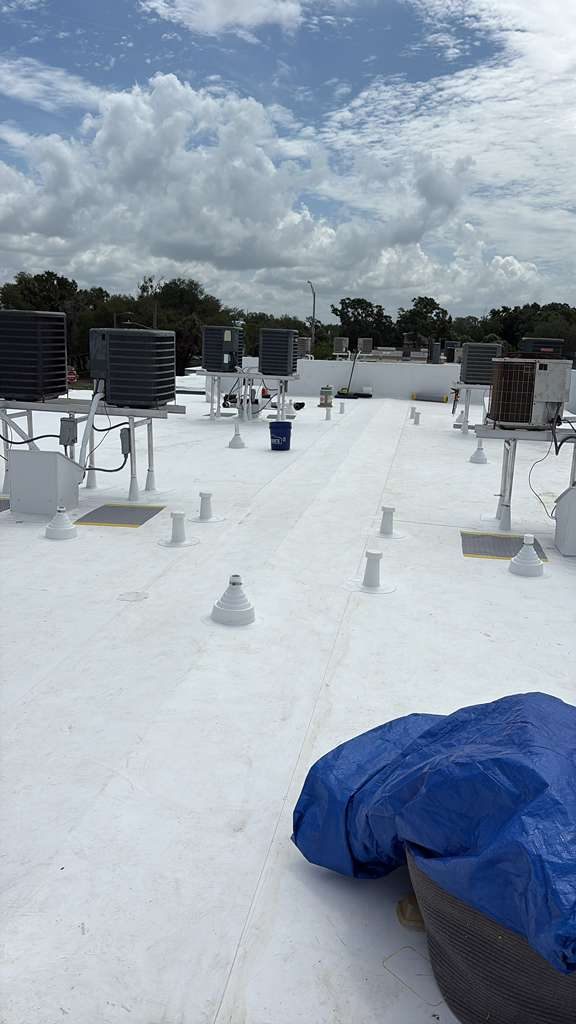 Flat TPO Roof System — Roofing by American Apex Construction